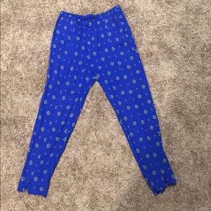 Free People printed lounge pants